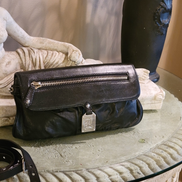 L.A.M.B. by Gwen Stefani Leather Clutch/Crossbody bag. First Edition #426 - Picture 2 of 16